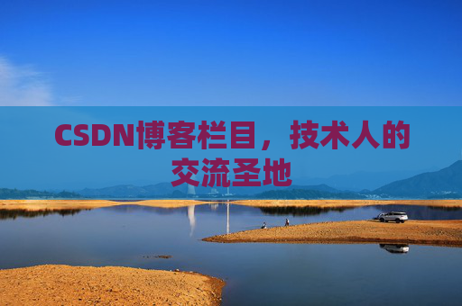 CSDN博客栏目，技术人的交流圣地